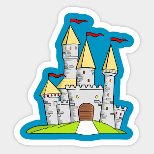 Dreamy castle Sticker